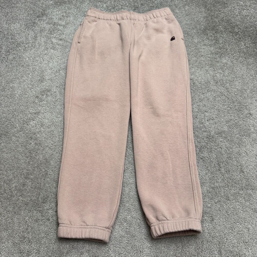Carhartt Jogger Sweatpants Women Small Pink Rose Relaxed Fit Fleece Casual Pants